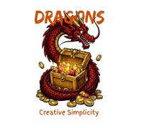 Mythical Dragons: A coloring book for teens and adults