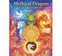 Mythical Dragons Coloring Book
