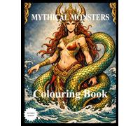 Mythical Monsters: A Dark Fantasy Colouring Book of Legendary Beasts, Ancient Creatures, and Monsters from Myth and Folklore
