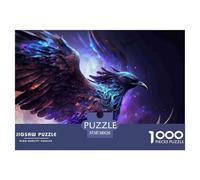 Mythical Raven Flight Pezzi Incastro Durevoli Hobby Per Tempo Libero, Serate, Weekend E Periodi Di Vacanza 38x26cm/1000pcs