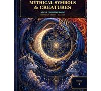 Mythical Symbols & Creatures: An Adult Coloring Book of Dragons, Phoenixes, Wolves, Ravens, Magical Symbols, Celestial Motifs, and Legendary Ornaments