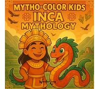 Mytho-Color Kids: Inca Mythical Creatures to Discover and Color - 50 Cute, Educational, Relaxing Coloring Pages