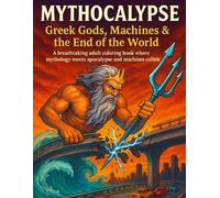 Mythocalypse: Greek Gods, Machines & the End of the World: A breathtaking adult coloring book where mythology meets apocalypse and machines collide