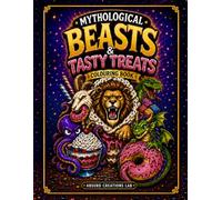 Mythological Beasts & Tasty Treats Coloring Book