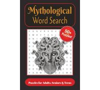 Mythological Word Search: Easy to Read Print |6X9 inches, 110 pages| 50+ Puzzles...Gifts for Vacations, Holidays and Free Times