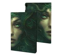 Mythology - Custodia Medusa con motivo mitologia greca, compatibile con iPad Pro/iPad Air3 (10,5 pollici), custodia protettiva con funzione sleep/wake