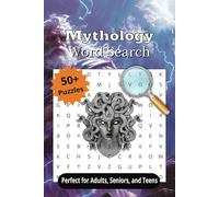 Mythology Word Search Book: A Mythology Themed Puzzle for Adults, Seniors, and Teens