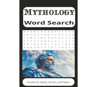 Mythology Word Search: Easy to Read Print about Mythology, Gods, Goddesses, and More | 6x9 inches, 120 pages | 50+ puzzles… Gift for Vacations, Holidays, and Free Time