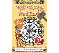 Mythology Word Search Puzzle Book: Word Searches with Easy to Read Print about Egyptian Mythology, Greek Mythology, North Mythology, and More [ 6x9 ... Gift for Vacations, Holidays, and Spare Time
