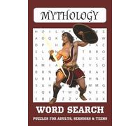 Mythology Word Search: Relaxing Word Searches with Easy to Read Print about Mythological Greek and Romans Gods, and More [ 6x9 inches, 110 pages ] 50+ ... Gift for Vacations, Holidays, and Relaxation.