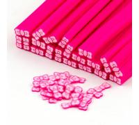 MyTinyWorld 4 bastoncini per nail art fatti a mano, colore: rosa