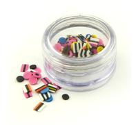 MyTinyWorld Fette di liquirizia miste per nail art, 150 pezzi