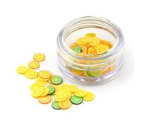 MyTinyWorld Fette per nail art miste a tema agrumi, 150 pezzi