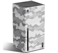 Mytrix Custom X-Box Series X Console, custodia protettiva magnetica per una facile installazione, protezione completa, grigio mimetico