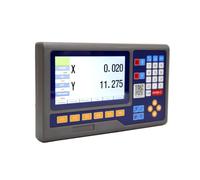MYUYEE Contatore Digitale LCD A 2/3 Assi per Fresatrici, Torni E Macchine Utensili.(Visualizzatore Digitale A 3 Assi)