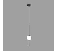 MYUYEE Lampada A Sospensione di Lusso Nordica A Testa Singola - Design Moderno per Camera da Letto, Sala da Pranzo, Illuminazione Dell'Isola della Cucina(Stile Scuro A)(Stile Scuro A)