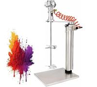 MYUYEE Miscelatore per Vernici con Supporto Miscelatore per Vernici Pneumatico Agitatore ad Aria da 50 galloni Sollevamento Automatico Regolazione Continua della