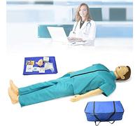 MYUYEE Modello Umano, Manichino per Addestramento al Primo Soccorso A Corpo Intero, A Grandezza Naturale, 5,4 Piedi, per Addestramento Infermieristico, Addestramento A