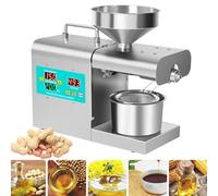 MYUYEE Pressa Elettrica per Olio da 820 W, Estrattore Automatico di Olio A Caldo/Freddo, Riscaldatore Ad Alta Potenza E Controllo Intelligente Integrato.
