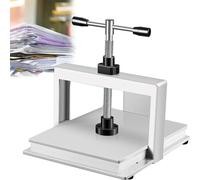 MYUYEE Pressa Manuale per Carta Formato A4/A3, Pressa per Carta Piatta Spessa 140 Mm, Pressa per Rilegatura di Libri, per Ufficio Risorse Umane E Finanza