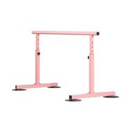 MYUYEE Sbarra per Danza Classica palo da Danza Portatile autoportante Sbarra per Danza Classica per Bambini e Adulti Attrezzatura per Esercizi di Danza Classica,Rosa-150cm