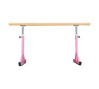 MYUYEE Sbarra per Danza Classica Sbarra per Danza Classica Regolabile Sbarra per Danza Classica Indipendente e Rimovibile Sbarra per Danza Classica Portatile in,Rosa-1,5 m