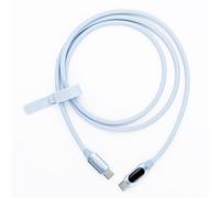 MyVolts Step Up - Cavo USB-C a USB-C PD con misuratore di potenza LCD, colore: azzurro cielo