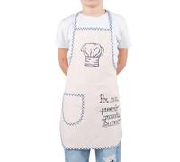 MyVorrei Grembiule Bambino Bambina Unisex da Cucina | Idea Regalo | Personalizzabile con Nome Frase | in Cotone
