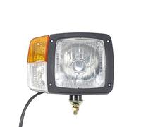 MYVPRO Indicatore Direzione Fari Rimorchio Trattore Indicatore Direzione Universale Indicatore Luminoso della Testa Lampada per Camion Escavatore Freccia Specchietto Laterale (Dimensione : RH)