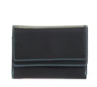 Mywalit doppio Flap portafoglio pelle 13 cm nero