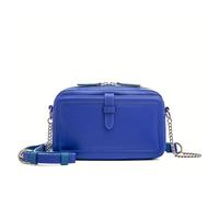 Mywalit Borsa a tracolla in pelle 19 cm blu