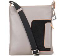 Mywalit Borsa a tracolla in pelle 22 cm fumo (630-164)