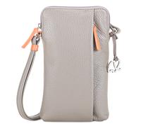mywalit Custodia per smartphone 'Cremona' grigio chiaro / arancione pastello Donna mywalit One Size