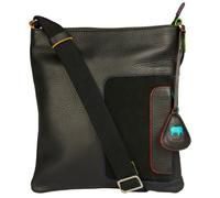 Mywalit Borsa a tracolla in pelle 22 cm nero