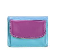 mywalit Mini portafoglio triplo - pelle, multicolore, 3 carte, sezione note, tasca portamonete, Liguria, Minimalista