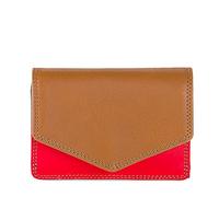 mywalit portafoglio di donna pelle tri fold purse wallet - 1268-157 - caramel