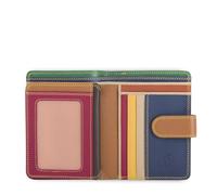 mywalit - portafoglio di pelle - medium 10C/C wallet w/zip purse - 390-174 - bosco