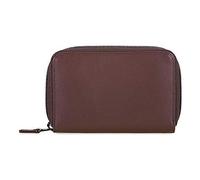 mywalit portafoglio donna di pelle Medium Zip Around - 1266-158- cacao
