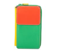 mywalit Portafoglio donna in pelle con tracolla Zip Round Multi Purse with Shoulder Strap -1220-185 - sicily