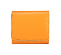Mywalit Portafoglio Protezione RFID Vera Pelle 10.5 cm arancia