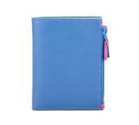 Mywalit Portafoglio Protezione RFID Vera Pelle 9 cm blu