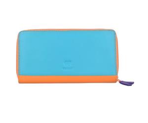 Mywalit Portafoglio trifoglio medio I in pelle 14 cm multicolore