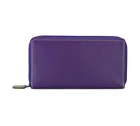Mywalit Portafoglio trifoglio medio I in pelle 14 cm viola
