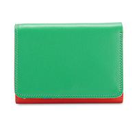 Mywalit Portafoglio trifoglio medio in pelle 12 cm verde