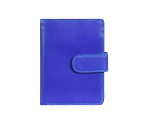 Mywalit Portafoglio Vera Pelle 13 cm blu