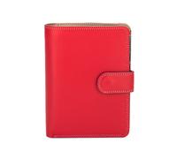 Mywalit Portafoglio Vera Pelle 14 cm rosso