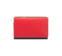 Mywalit Portafoglio Vera Pelle 14 cm rosso