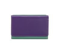 MyWalit Portafoglio trifoglio medio in pelle 14 cm Viola