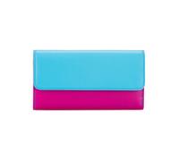 Mywalit Portafoglio Vera Pelle 17 cm blu