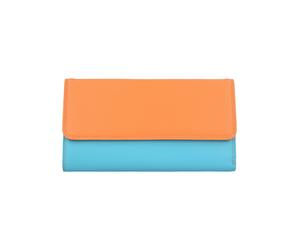 Mywalit Portafoglio Vera Pelle 17 cm multicolore